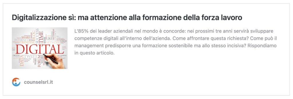 covert cover articolo sull'importanza della formazione in azienda